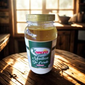 Manteca de cerdo Kanora 400 ML Ajo