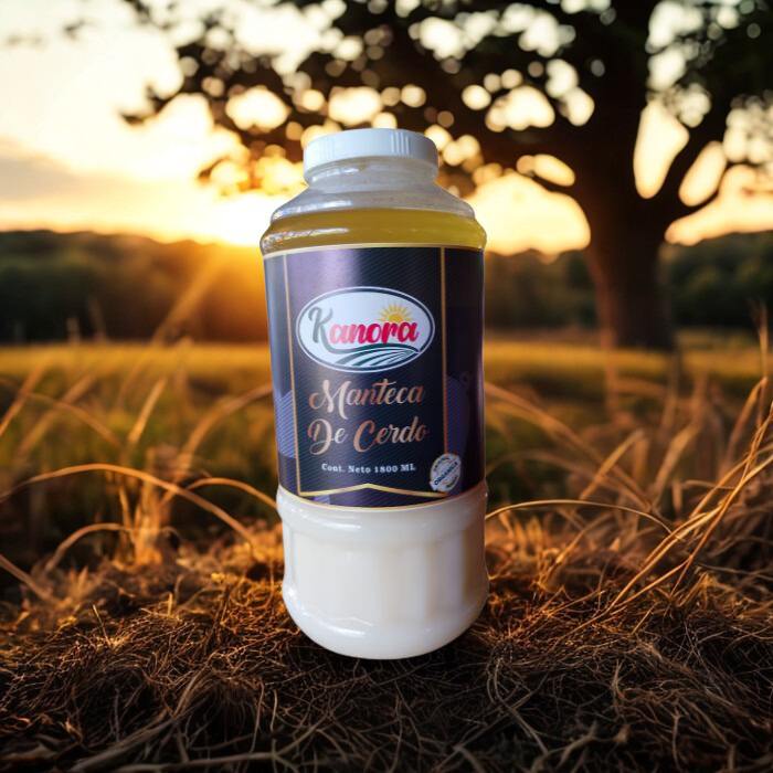 Manteca de cerdo Kanora 1800 ML